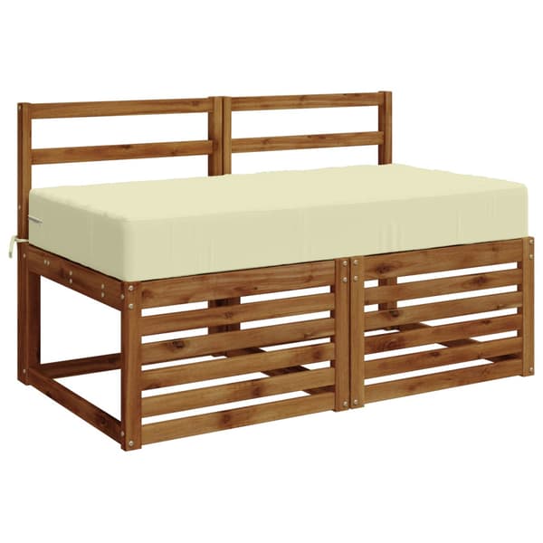 Sittkudde SOEST 100% Polyester Gräddvit 120 x 80 x 15 cm