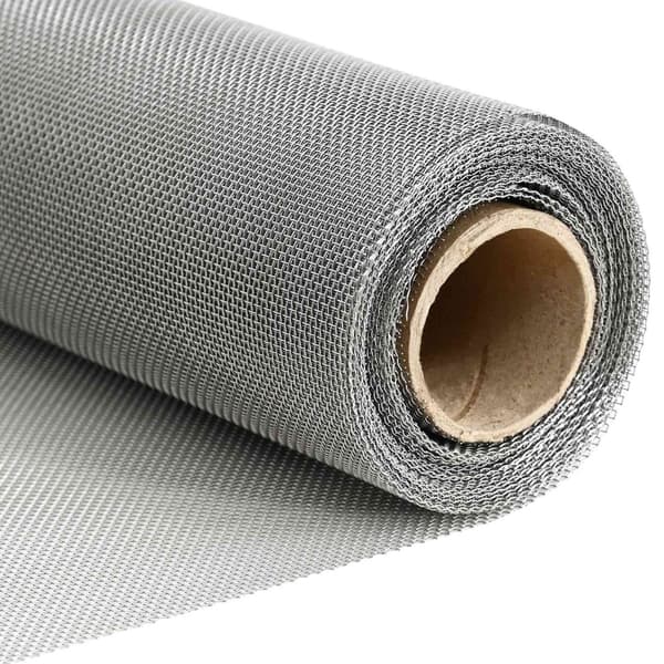 Nätduk 20 x 2000 cm 20 Mesh Rostfritt stål 201 Silver