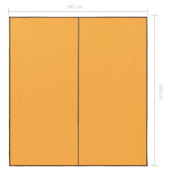 Tarp 3x2,85 m gul