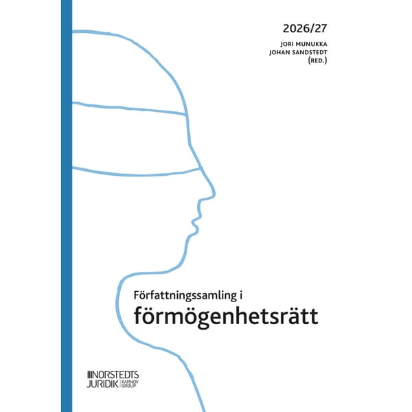 Författningssamling i förmögenhetsrätt : 2026/27 (häftad)