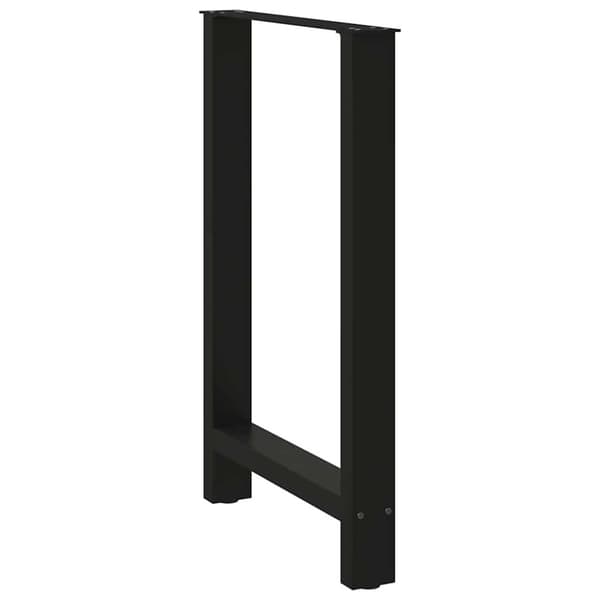 Barbordsben svarta 2 st 60x(90-91) cm stål