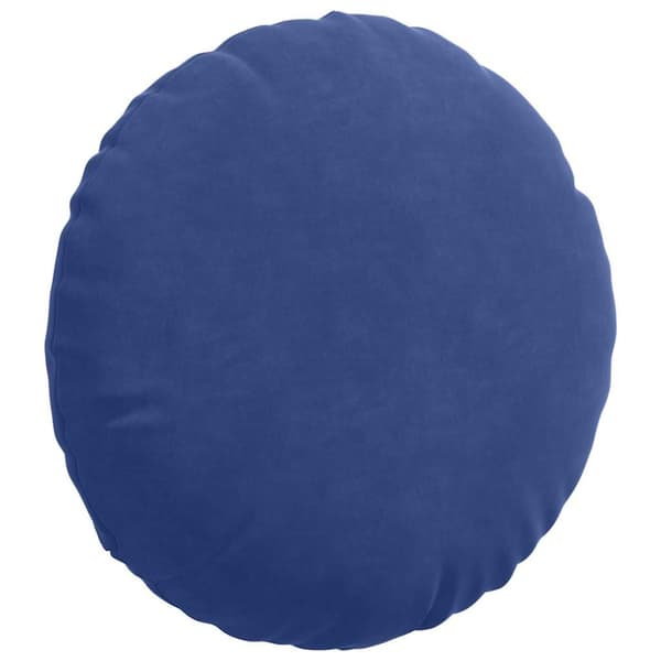 Sittkuddar 2 pcs Polisblå Ø 40 x 13 cm Sammet