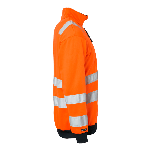 136 Sweat Fluorescent orange/navy Unisex