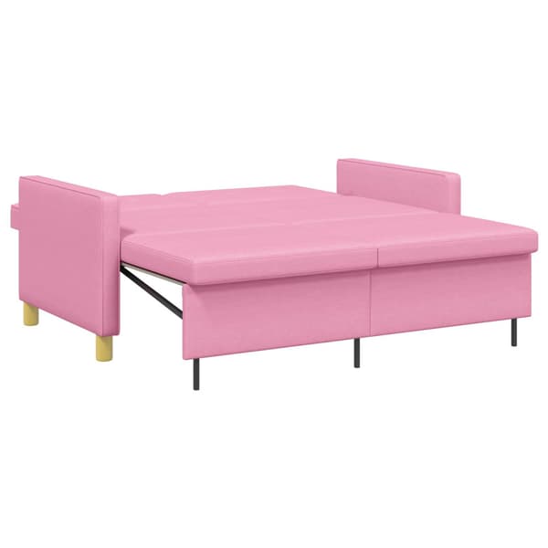 Pull Out Sofa Bed Rosa Tyg