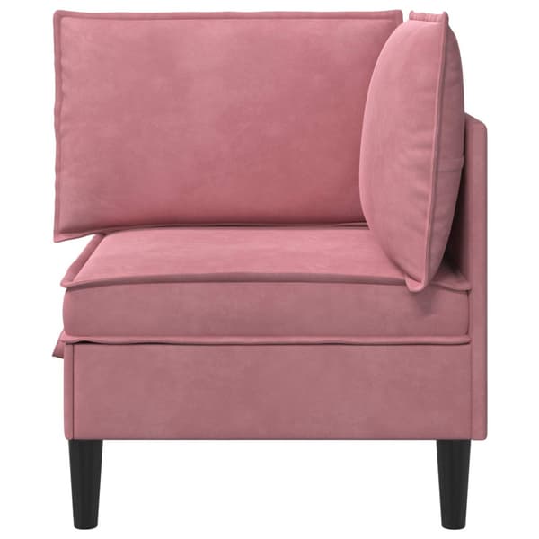Soffa med förvaring Rosa Sammet