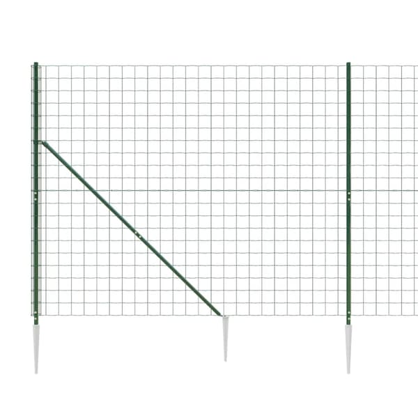 Stängsel med markspett grön 1,8x10 m