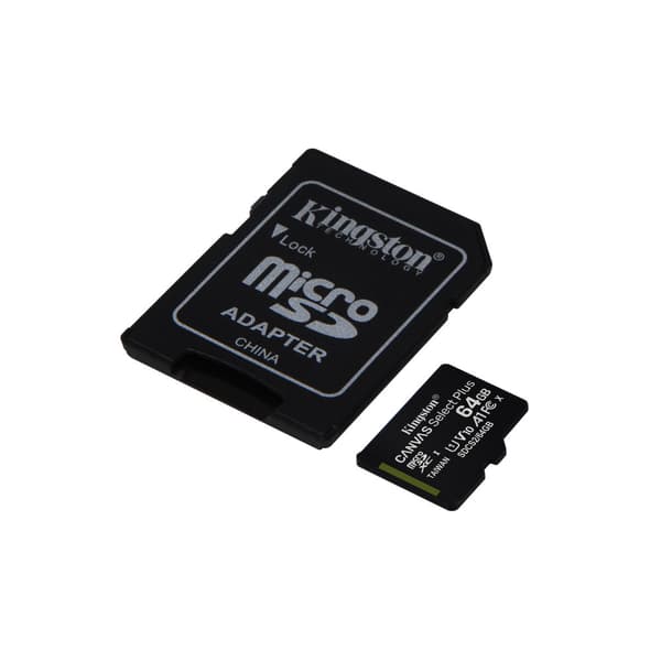 Kingston Technology Canvas Select Plus 64 GB MicroSDXC UHS-I Klass 10