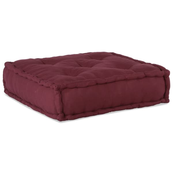 Modulsofa enhet 4 pcs Bordeaux Tyg