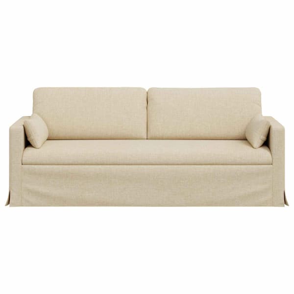 Soffa Kräm 198 x 78 x 80 cm tyg