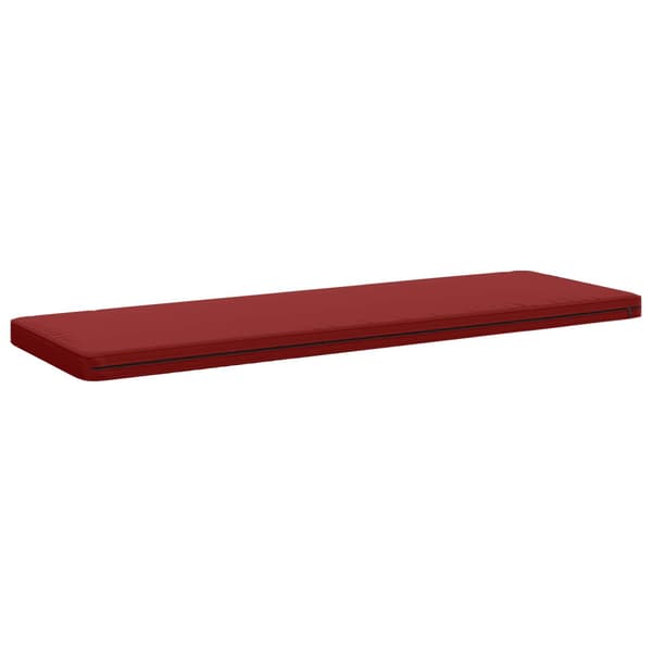 2-delade Bänk Kuddar VUGHT 2 st 100% Polyester Vinröd