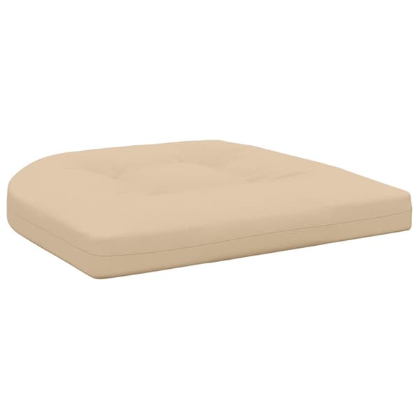 4-delade Sittdynor 4 st 100% Polyester Gräddvit 45 x 45 x 5 cm