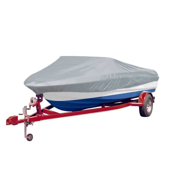Båtöverdrag 2 st grå längd 427-488 cm bredd 229 cm
