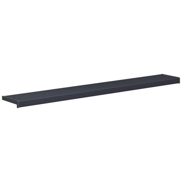Fönsterbräda Anthracit med träådring 140 x 25 x 4,5 cm PVC