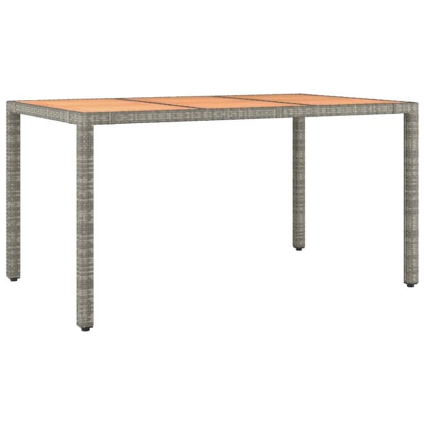 Caféset med dynor 7 delar konstrotting grå