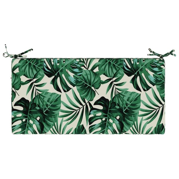 2-delade Bänk Kuddar SOEST 2 st 100% Polyester Bladmönster