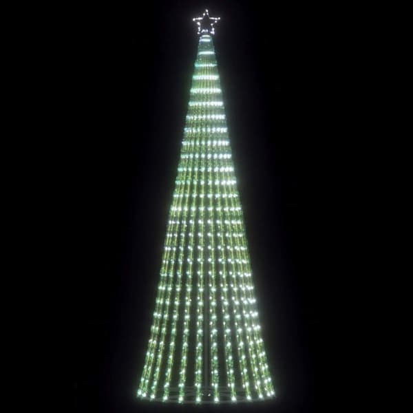 LED julgran 475 LEDs kallvit 247 cm
