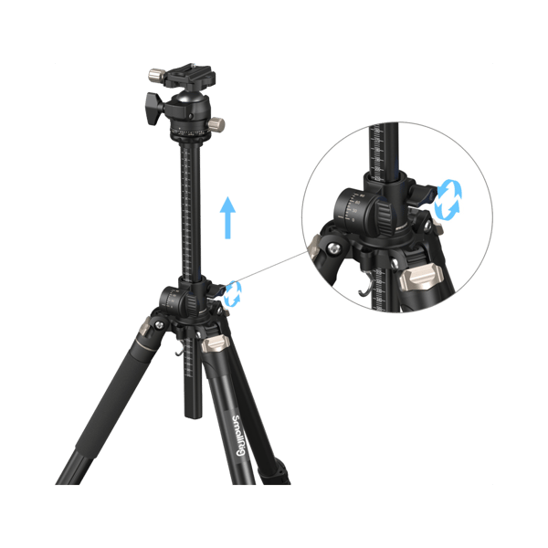 SmallRig 4288 Tripod with Lateral Center Column CT200