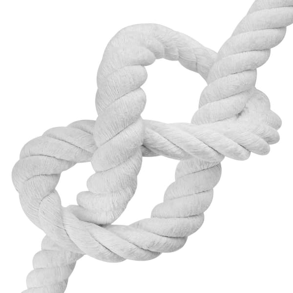 Rep Vit 6 x 6 x 1000 cm Bomull