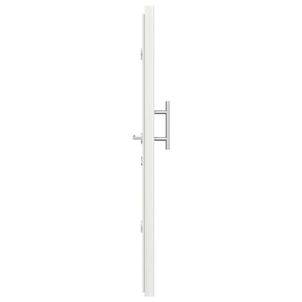 Framdörr Vit 108 x 208 cm PVC