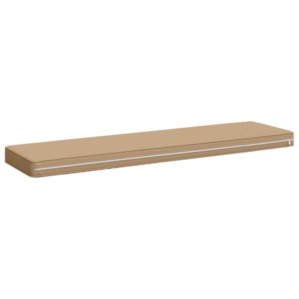2-delade Bänk Kuddar VUGHT 2 st 100% Polyester Sand