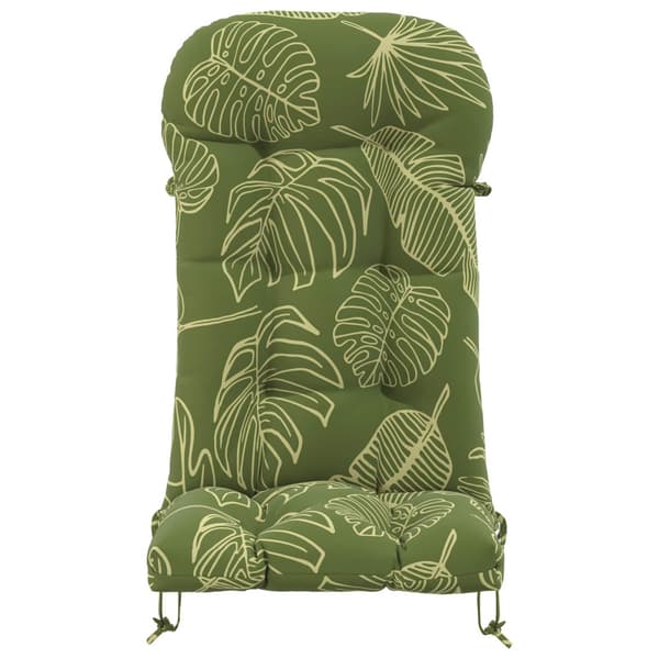 Solsängkudde PUTTEN 100% Polyester Bladdesign 48 x 112 x 10 cm