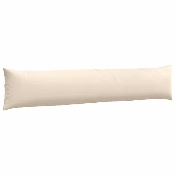 Sofakuddar 2 pcs Beige 200 x 40 cm tyg