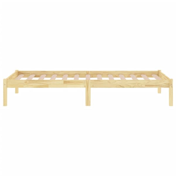 Sängram massivt trä 90x190 cm