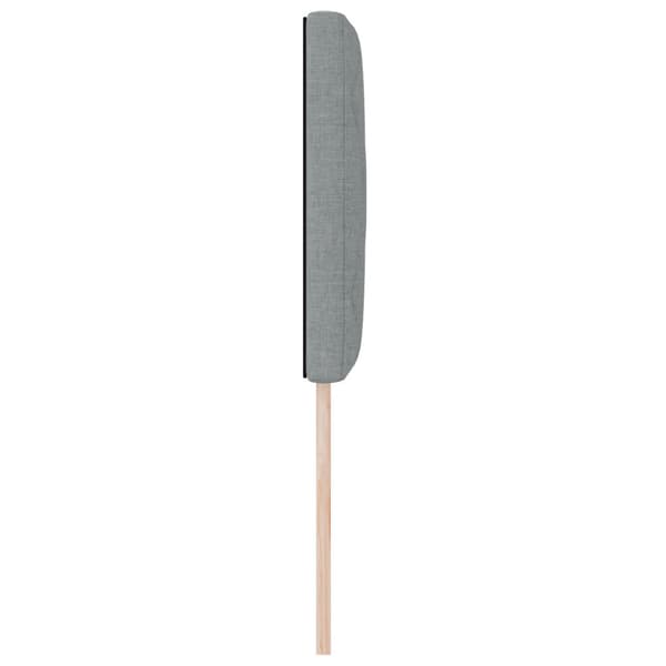 Huvudgavel Ljusgrå 80 cm tyg