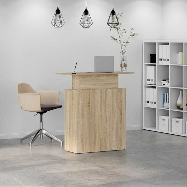 Receptionsdisk Sonoma Ek 100x40x104 cm Konstruerat trä