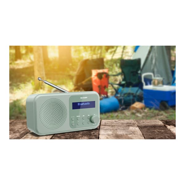 Sharp Tokyo DR-P420 - bärbar DAB-radio - inget operativsystem - Bluetooth