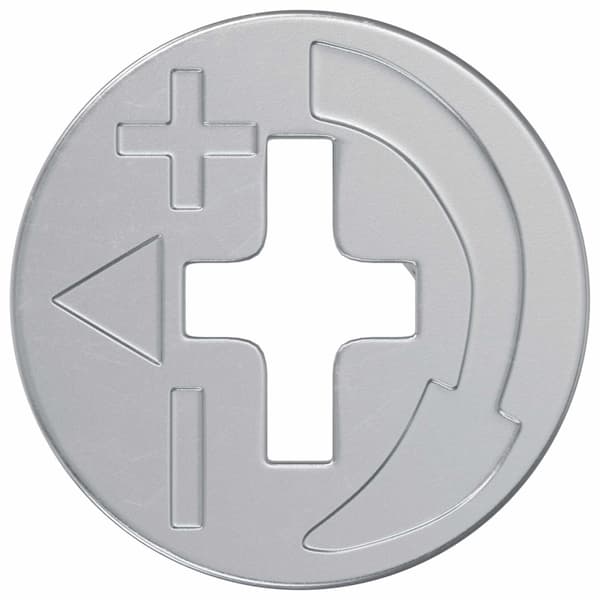 Kammuttrar 4000 pcs Silver Metall