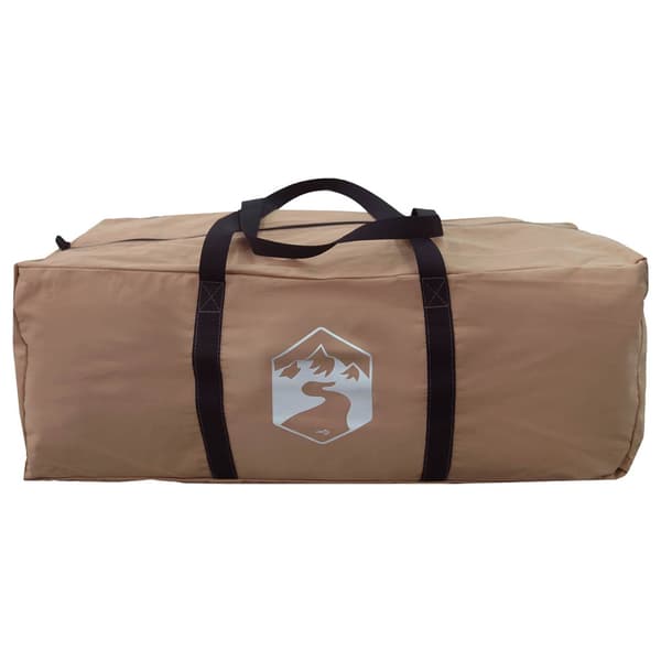 Stuga Tält Brun 340 x 246 x 210 cm Polyester / Bomull