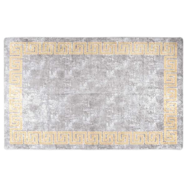 Matta tvättbar 80x150 cm grå