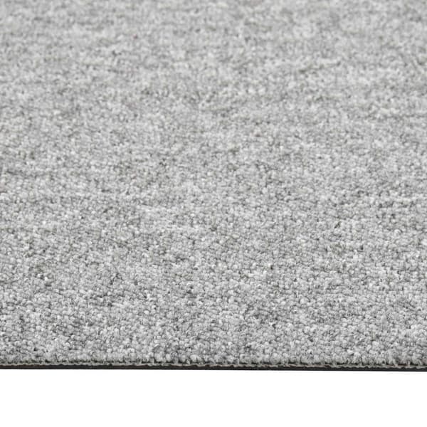 Matta 20 pcs Ljusgrå 50 x 50 cm 100% Polypropen