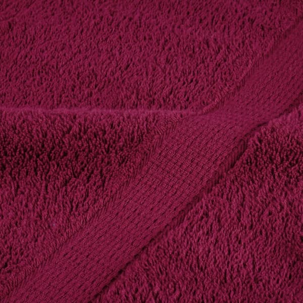 Premium handdukar 6 st SOLUND vinröd 600 gsm