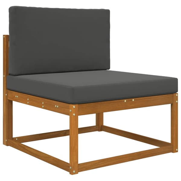 Utomhus Soffa Kudde 2 pcs Antracit Polyester