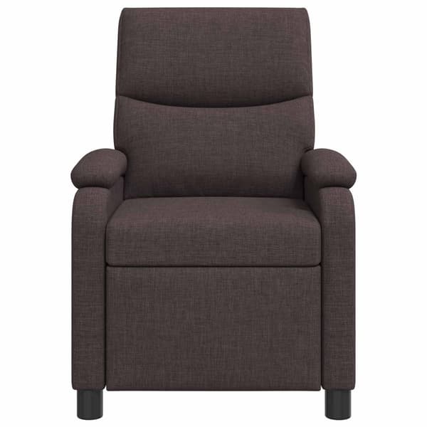 Recliner Mörkbrun Tyg