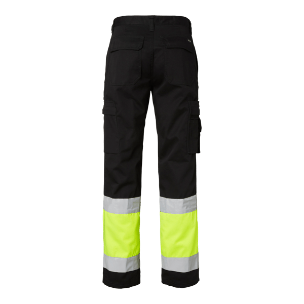 2070 Trousers Black/fluorescent yellow Male