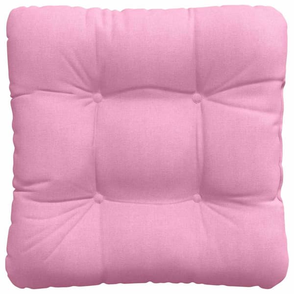 Sittkuddar 4 pcs Rosa 40 x 40 x 12 cm tyg