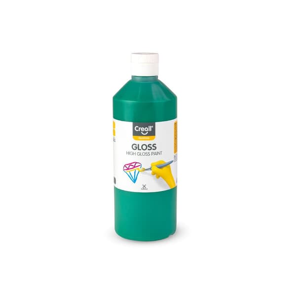 Glansfärg CREALL Gloss 500ml grön