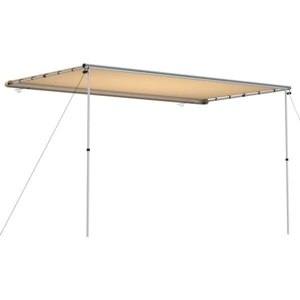 Husvagnsmarkis 4x2x2,15 m beige