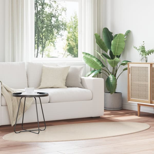 Matta HUARTE Beige 100 x 200 cm 100% Polyester