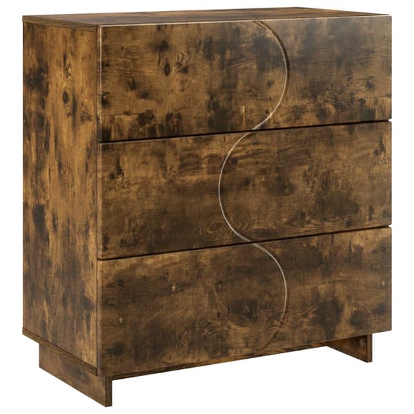 Sideboard Rökt ek 70 x 38 x 75 cm Konstruerat trä