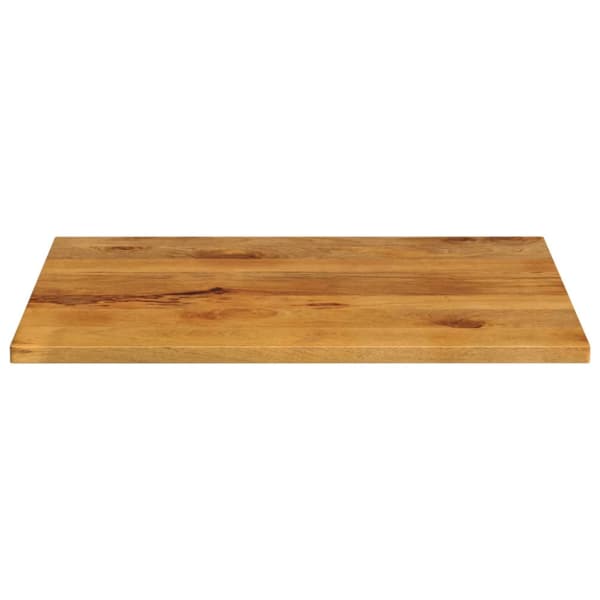 Bordsskiva 90x80x3,8 cm rektangulär massivt mango-trä