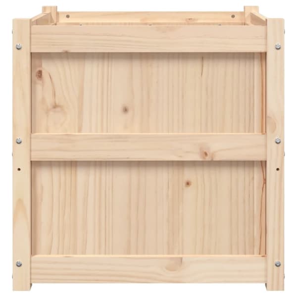 Odlingslåda 60x60x60 cm massiv furu