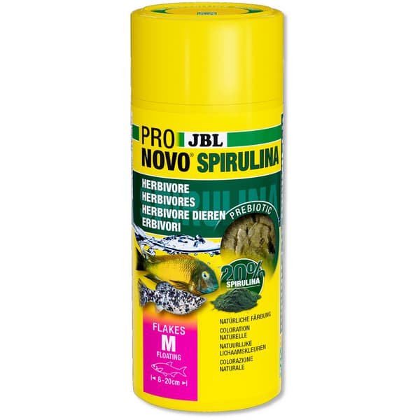 JBL Pronovo Spirulina Flakes Medium 250 ml