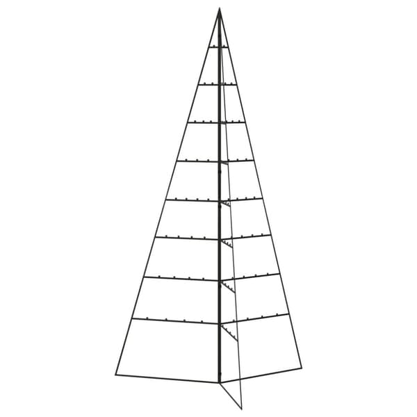 Julgran i metall svart 180 cm