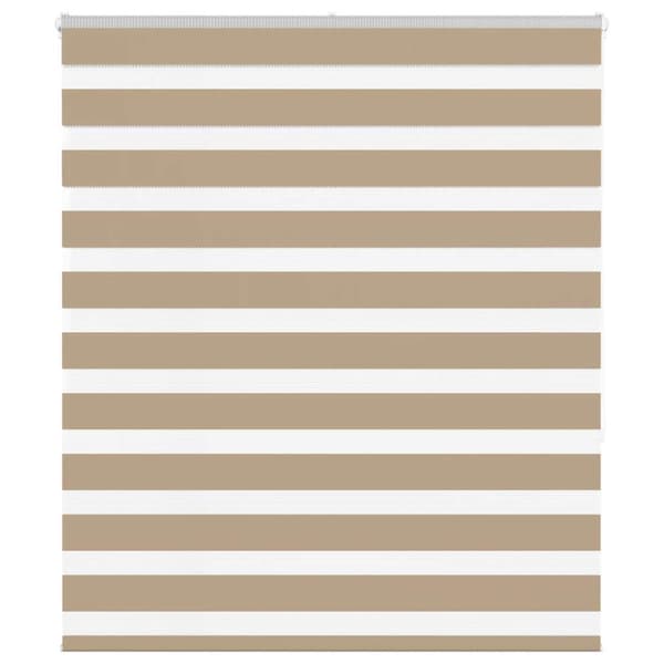 Rullgardin zebra 125x150 cm tyg bredd 120,9 cm polyester