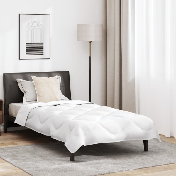 Sommar Duvet med kudde 2 pcs Vit Mikrofiber