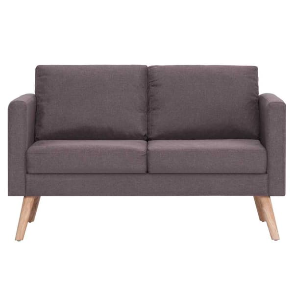 Soffgrupp 2 delar tyg taupe